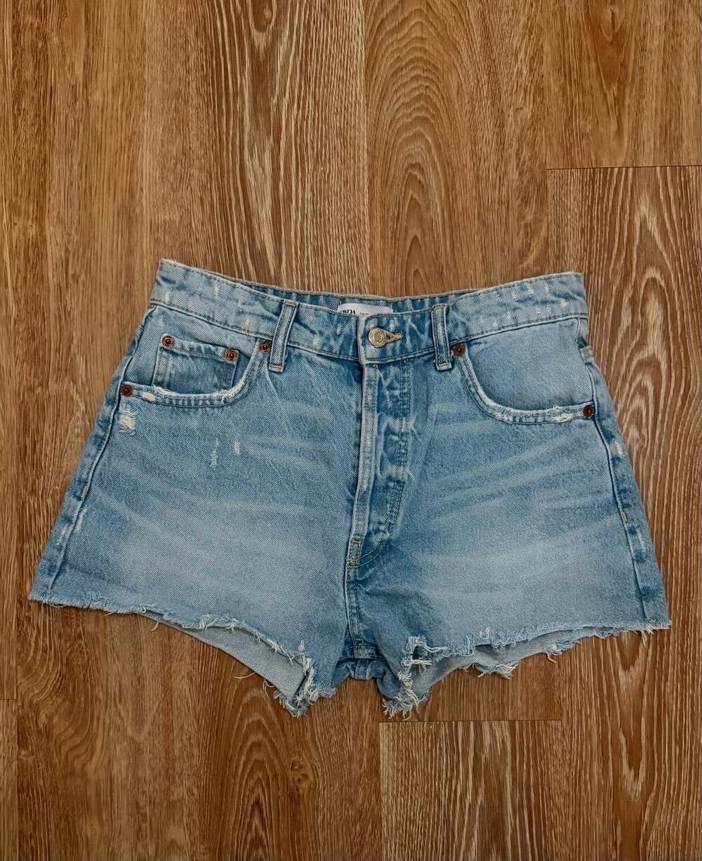 Zara Denim Shorts Size EUR 38